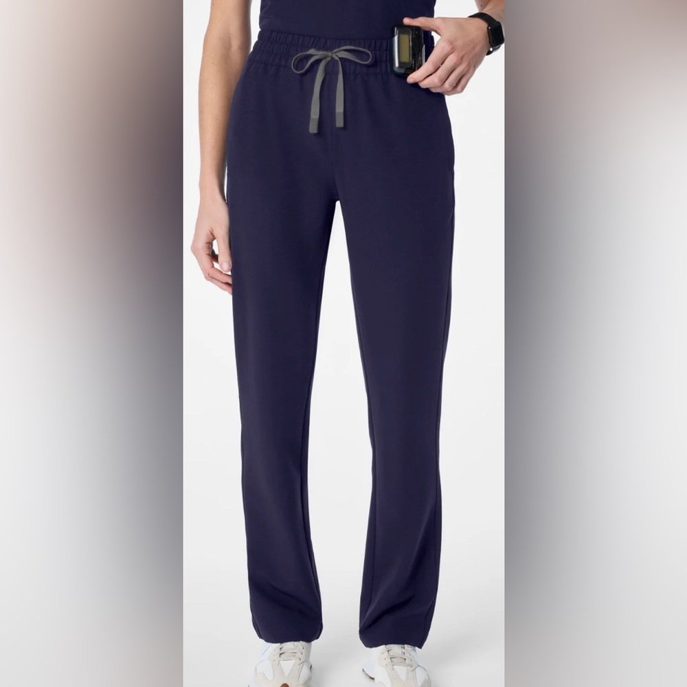 Figs Women's Navy Straight-Leg Pants